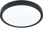 EGLO LED Deckenleuchte Fueva 5, &Oslash; 28,5 cm, Bad-Deckenlampe aus Stahl und einer