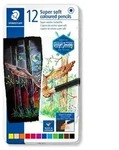 STAEDTLER 149C super weicher Farbstift Metalletui mit 12 Farben