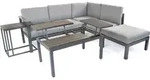 bellavista - Home&Garden&reg; Gartenlounge-Set Braga Grau Aluminium 5 Personen -...