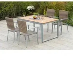 Merxx Gartenm&ouml;belset "Savona" 5tlg. mit Ausziehtisch 150/200 x 90 cm -
