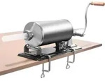 COSTWAY 4,8L Wurstf&uuml;ller, Wurstmaschine inkl. 4 Fuellrohre Edestahl,...