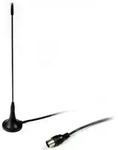 Passive DVB-T2 (HD) Mini-Magnetantenne 3 dBi-Antenne zum Empfang von
