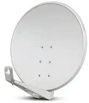PremiumX DELUXE100 Satellitenantenne 100 cm Aluminium Hellgrau - Hellgrau
