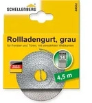 Schellenberg Rolladengurt Mini 14 mm, 4,5 m, grau, 44502