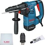 Bosch Bohrhammer GBH 3-28 DFR mit SDS plus 800 W Solo inkl. Zubeh&ouml;r-Set