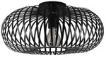 Trio Leuchten Johann Deckenleuchte &Oslash;40cm 60W Schwarz - Schwarz