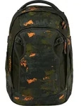satch Schulrucksack Match Jurassic Jungle olivgr&uuml;n - Olive