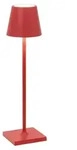 Poldina Pro Micro Red wiederaufladbare und dimmbare LED-Tischleuchte mit einer