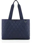 reisenthel classic shopper L, Einkaufstasche, Tragetasche, Rhombus Midnight Gold, 12