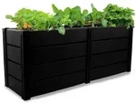 Hochbeet Demeter XL schmal, KHW-Hochbeet Demeter XL - schmal, 158 x 44 x H 61 cm -