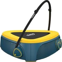 BERG Trampolin Hoppaa mit Griffstange 90 x 90 cm gelb