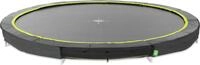 EXIT Silhouette Sporttrampolin &oslash;366cm, Bodentrampolin, Rund, f&uuml;r Kinder,...