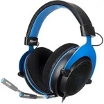 SADES Mpower SA-723 Gaming Headset, schwarz/blau, 3,5 mm Klinke, kabelgebunden,