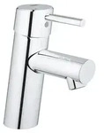 Grohe Concetto Einhand-Waschtischbatterie, S-Size, Ausladung 101mm, Push-open