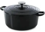 BK Bourgogne braadpan &Oslash;24 cm jet black - Schwarz