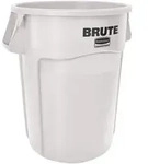 Rubbermaid BRUTE&reg;-Beh&auml;lter mit L&uuml;ftungskan&auml;len, 167 l, wei&szlig; - Wei&szlig;