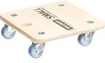 WAGNER Transporthilfe SMALL ULTRASOFT 18 mm - 29 x 29 x 8,5 cm, Rollen ultrasoft &Oslash;