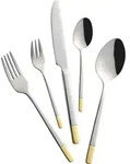 Mulex Besteckset Oceanside DV 60-Tlg. - Silber/Gold