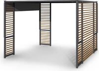 Blumfeldt Pergola, Pavillons Wasserdicht, Stabil & Winterfest, Windichte Aluminium