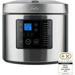 Solis Reiskocher & Dampfgarer, 850 W, 5L Volumen, 3D Heizsystem, Timer, Display -
