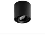 Arcchio Downlight Walza, schwarz, Metall, &Oslash; 9 cm, GU10 - Schwarz