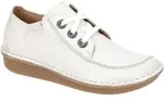 Clarks Damen Funny Dream Oxford, White Leather, 37 EU - Wei&szlig; - 37