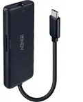 Lindy 43358, Kabelgebunden, USB 3.2 Gen 1 (3.1 Gen 1) Type-C, 100 W, 1.4/2.3, 10,1000