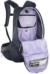 Evoc Trail Pro 12 Rucksack mit R&uuml;ckenprotektor Grau XS - Grau