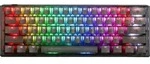 Ducky One 3 Aura Black Mini Gaming Tastatur, RGB LED - Schwarz