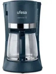 Ufesa CG7124, Filterkaffeemaschine, Gemahlener Kaffee, 680 W, Blau - Blau