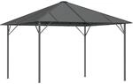 vidaXL Pavillon mit Dach 3x3 m Anthrazit