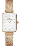 Daniel Wellington Quadro DW00100578 Damenarmbanduhr - Wei&szlig;/Gold