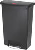 Rubbermaid Slim Jim® Step-On-Tretabfallbehälter, 90 l, Kunststoff, Pedal...