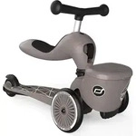 Scoot & Ride Highwaykick One Lifestyle Brown Lines Tretroller Silber Silber One Size