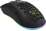 NATEC Krypton 555 Beidh&auml;ndige Maus USB Typ A Optisch 8000 DPI - Schwarz