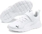 PUMA Anzarun Lite AC PS Kinder Sneaker mit Klettverschluss puma white/puma white 34.5