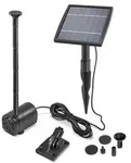 esotec Teichpumpe Wasserspiel Solar-Springbrunnen Kit 1,5/140 PRO Set 101905