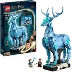 LEGO 76414 Harry Potter Expecto Patronum, 2 in 1 Hirsch und Wolf Figur, 2-in-1