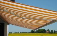 Elektrische Kassettenmarkise H124, Markise Vollkassette 5x3m Polyester...