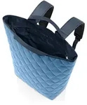 reisenthel shopper-backpack, Einkaufstasche, Reisegep&auml;ck-Rucksack, Rhombus Blue, 16