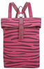 Fritzi aus Preußen Canvas Izzy03 Backpack Zebra Pink