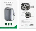 4smarts Powerbank Lucid Ultra 40000mAh 100W. grau - Grau