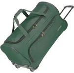 Travelite 2-Rad Trolley Roll-Reisetasche mit Rollen Basics Fresh dunkelgr&uuml;n -