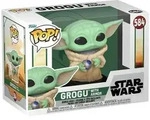 Star Wars - Grogu with Armor 584 - Funko Pop! - Vinyl Figur - Gr&uuml;n