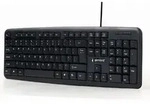 Gembird KB-U-103-ES, Volle Gr&ouml;&szlig;e (100%), Kabelgebunden, USB, Membran Key Switch,