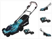 Makita DLM 330 RF Akku Rasenm&auml;her 18 V 33 cm 30 l + 1x Akku 3,0 Ah + Ladeger&auml;t