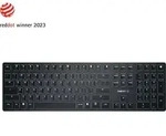 CHERRY KW X ULP, Verkabelt & Kabellos, USB + RF Wireless + Bluetooth, Mechanischer
