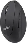 Perixx PERIMICE-719L, kleine ergonomische Maus, Linksh&auml;nder, schnurlos, schwarz -