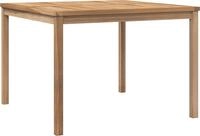 vidaXL Garten-Esstisch 110x110x77 cm Massivholz Teak
