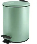 Spirella Treteimer Cannes - salbeigrun - 3L - Metall - 17 x 25 cm - Gr&uuml;n